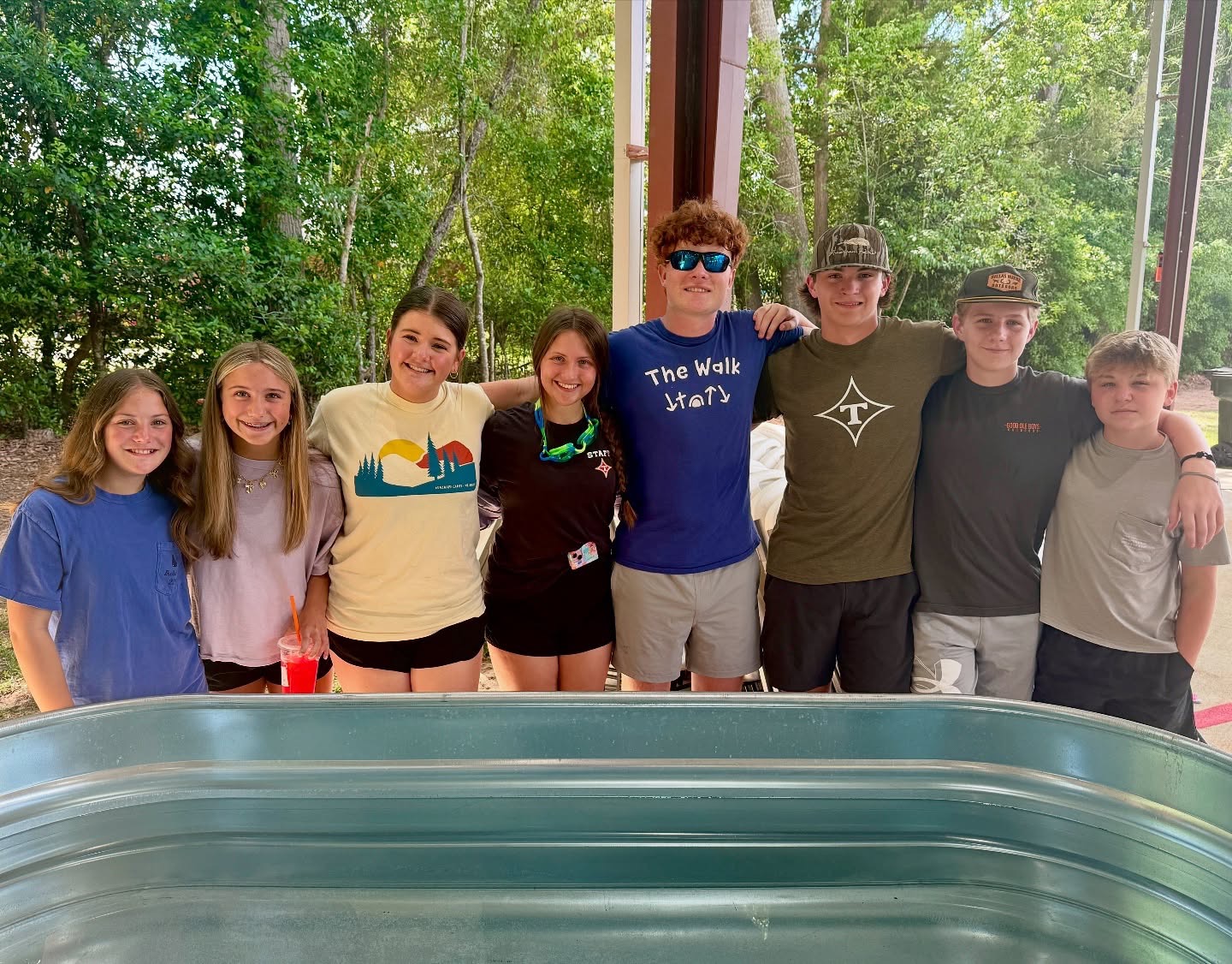 Photo for 8 Students Baptized at Youth Group